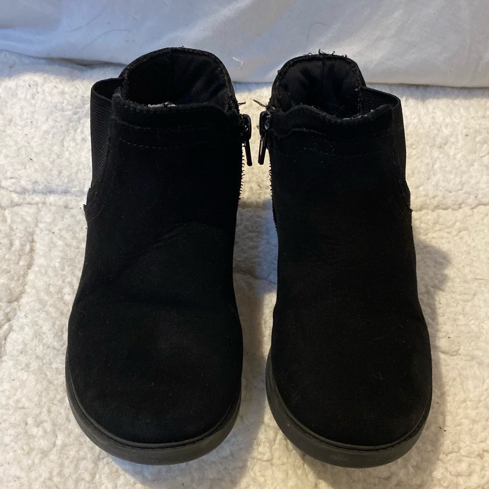 Black ankle boots